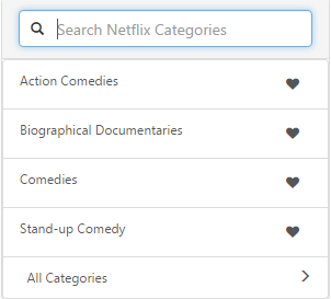 Sfoglia le categorie segrete di Netflix con questa estensione di Chrome NetflixCategorie