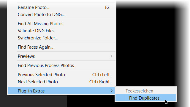 Accedi al plug-in Adobe Lightroom