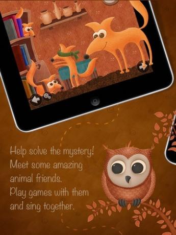 Who Stole The Moon: un eBook interattivo e visivamente accattivante per i bambini [iOS] Owl