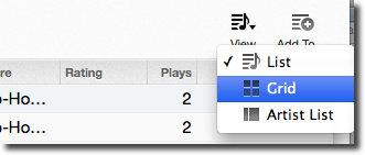 ITunes 11 Playlist View