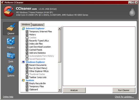 strumenti di manutenzione del sistema windows