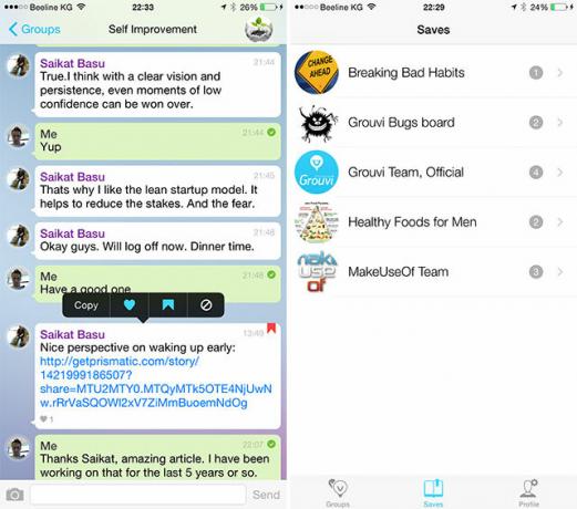 Grouvi è il nuovo WhatsApp per le chat basate su argomenti [iPhone 6 Giveaway] grouvi3