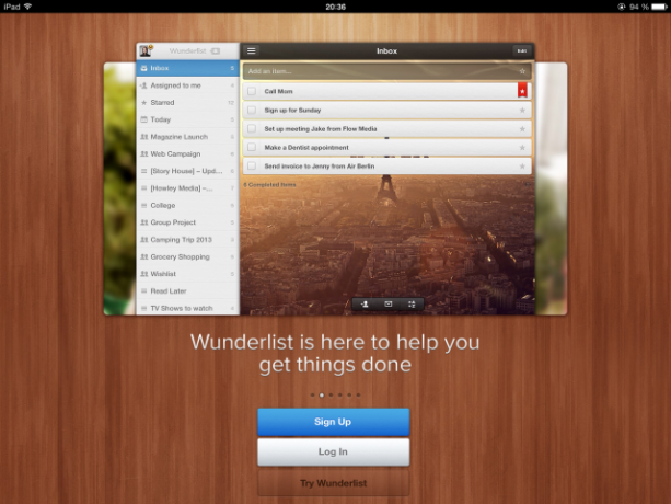 Wunderlist è un'alternativa avvincente ai semplici vecchi promemoria iOS wunderlist3