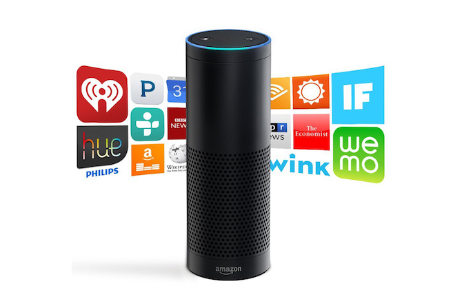 Immagine promozionale di Amazon Echo