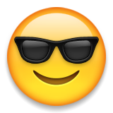 emoticon emoji cool