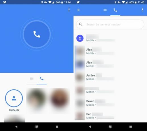 Contatti Google Duo