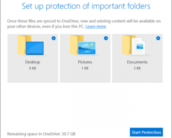 Protezione cartelle Microsoft OneDrive