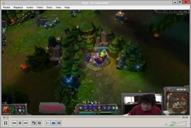 Streamer live desktop