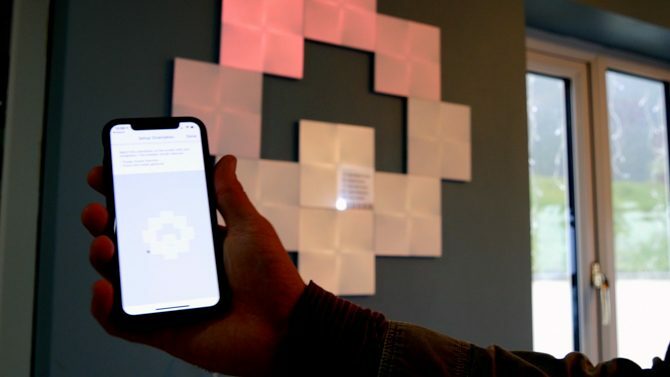 Tela Nanoleaf: la più bella. Luci. Mai. l'app tela nanoleaf conosce il layout 670x377