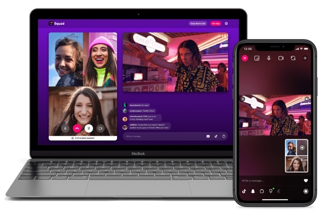 Squad è la migliore app per guardare YouTube insieme agli amici su desktop e dispositivi mobili, con videochiamate e chat di entrambi