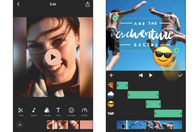 migliorare le storie di instagram app inshot