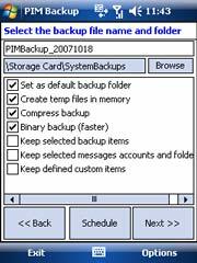 backup del cellulare Windows