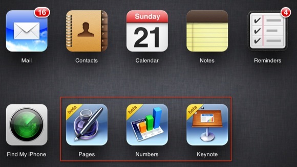 IWork per iCloud