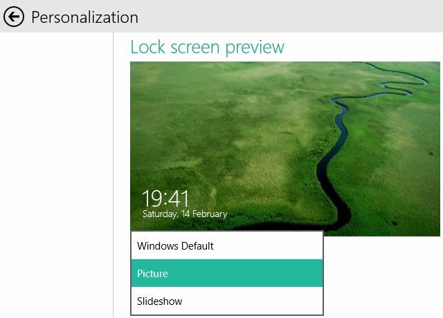 Schermata di blocco di Windows 10