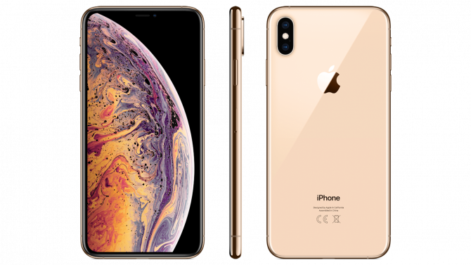 Dimensione sottile sottile di iPhone XS