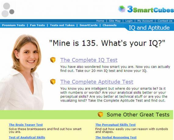 10 siti web con test divertenti per valutare il tuo QI QI Test02