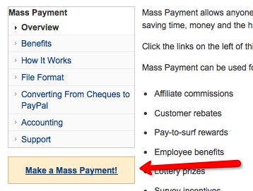 Come utilizzare la funzione di pagamento di massa di PayPal per risparmiare denaro PayPal effettua un pagamento di massa