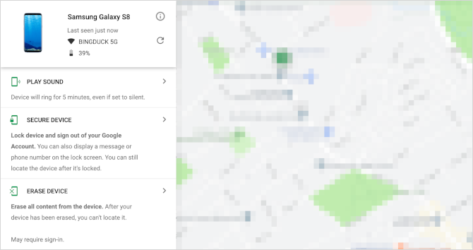 Come utilizzare un telefono Android come dispositivo di localizzazione GPS Android trova il mio dispositivo in azione 2