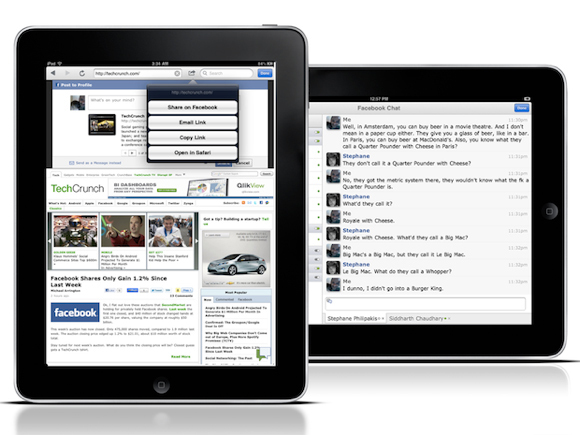 Le 20 migliori app gratuite per il tuo nuovo iPad facebook1