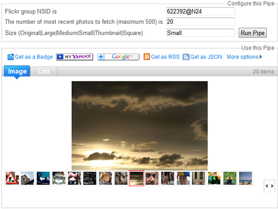 feed di flickr