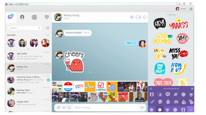 desktop di Viber