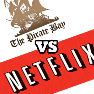 Netflix è la soluzione alla pirateria video? [Opinione] in primo piano piratebay vs netflix