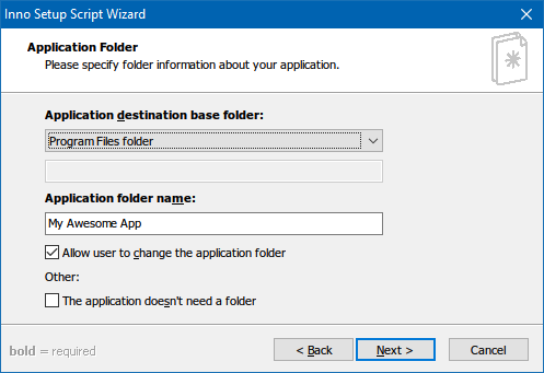 Come creare un file di installazione "EXE" per creare l