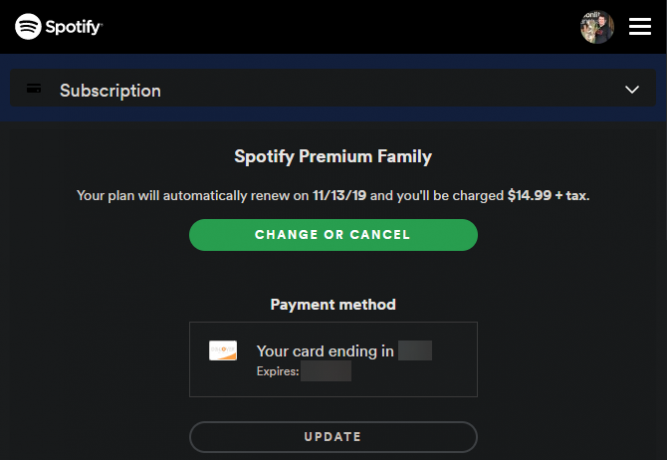 Abbonamento Spotify Premium