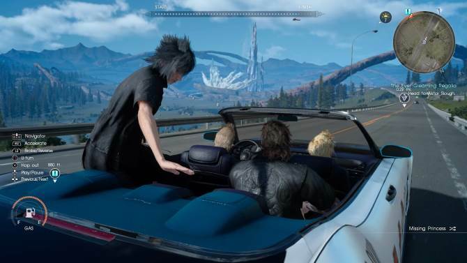 screenshot di final fantasy xv