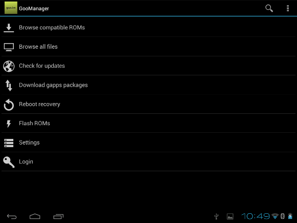 Android per touchpad HP