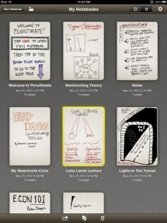 Scopri come Sketchnote con l'app Penultimate per iPad Penultimate notebook