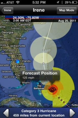 app di monitoraggio della tempesta