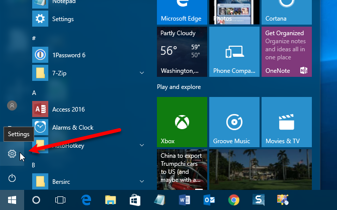 come cambiare la lingua di sistema in Windows 10