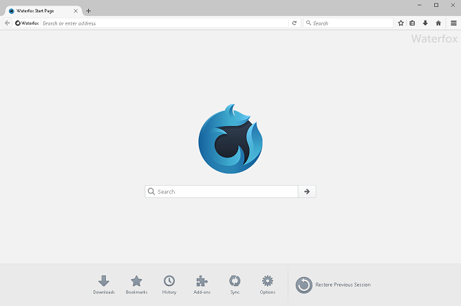 browser waterfox