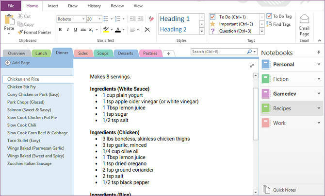 onenote-barra laterale-setup-example-2