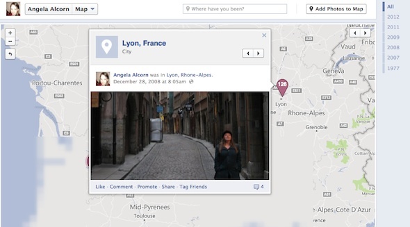 come utilizzare i luoghi di Facebook