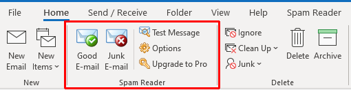 filtro anti-spam per Outlook