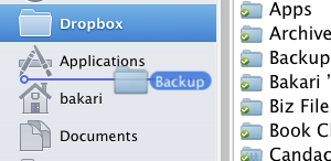 organizzare i file per mac