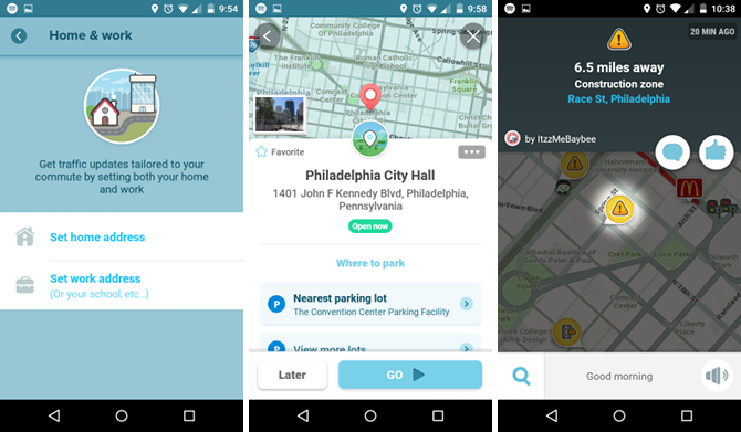 Waze vs. Google Maps: quale app passerà a casa Waze dell'interfaccia di navigazione più veloce