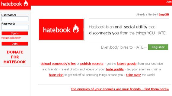4 siti Web marci che tutti dovrebbero odiare hatebook