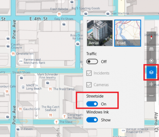 Windows Maps vs. Google Maps: 7 Funzionalità Windows fa meglio microsoft maps streetside 584x500