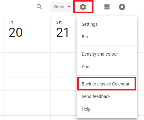 google calendar nuove funzionalità annulla aggiornamento