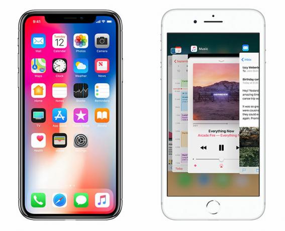 iPhone x iPhone 8 a confronto