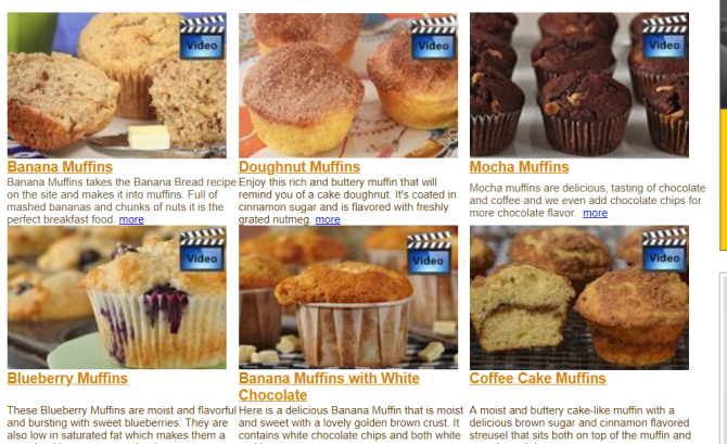 Sito web di Joy of Baking Baking Inspiration