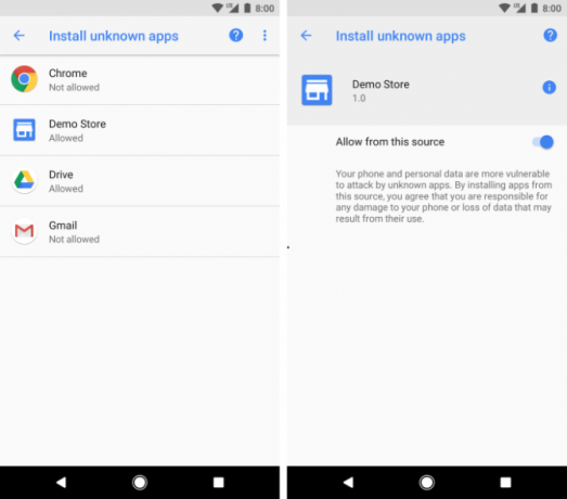 Se app Sideload, devi conoscere questa modifica nelle app Android Oreo Sideload Android