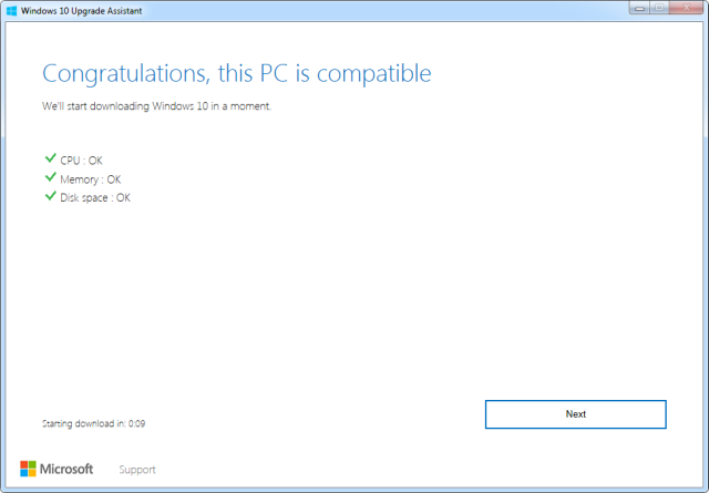 Assistente aggiornamento Windows 10 02