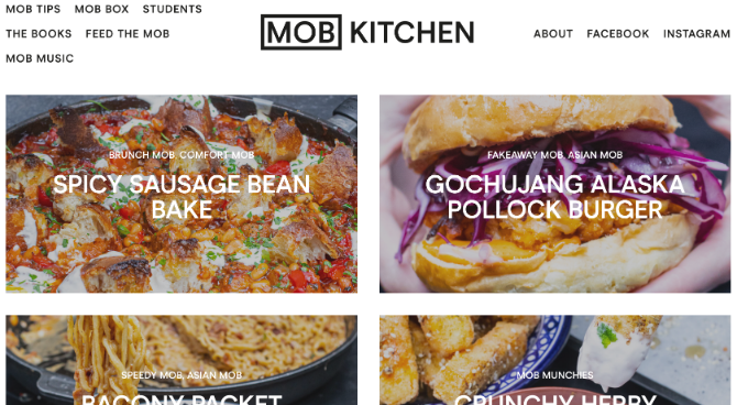 Mob Kitchen rende la cucina più semplice per studenti e principianti con ricette per meno di 10 dollari