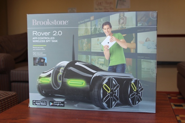 recensione del serbatoio spia wireless brookstone rover 2.0