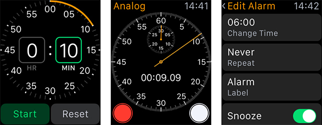 Come eseguire le funzioni comuni di iPhone sui timer dell'orologio Apple Watch