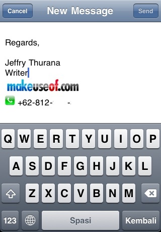 configurazione e-mail per iPhone